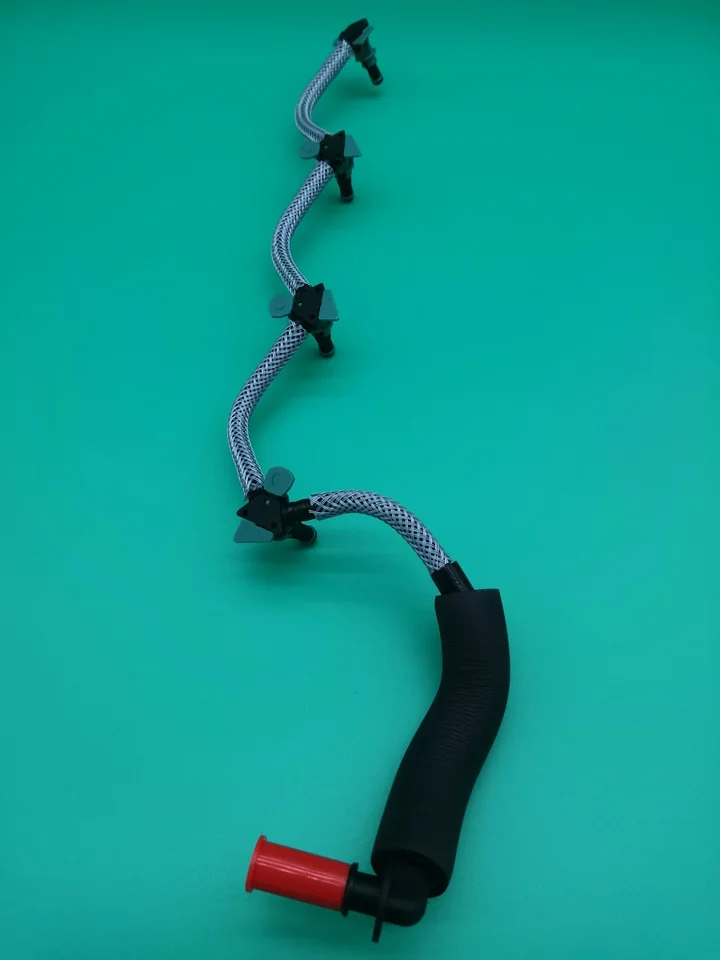 Tubo Retorno Inyectores Tubo Retorno Fugas Inyector Combustible 1574EN | Para Peugeot Citroën 1.4-1.6 HDI 2008-2016 Mejora Eficiencia Motor