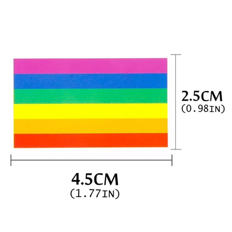 3 Sheet Fluorescence Rainbow Tattoo Sticker Face Cosmetic Lovely Body Art Temporary Colorful Sticker