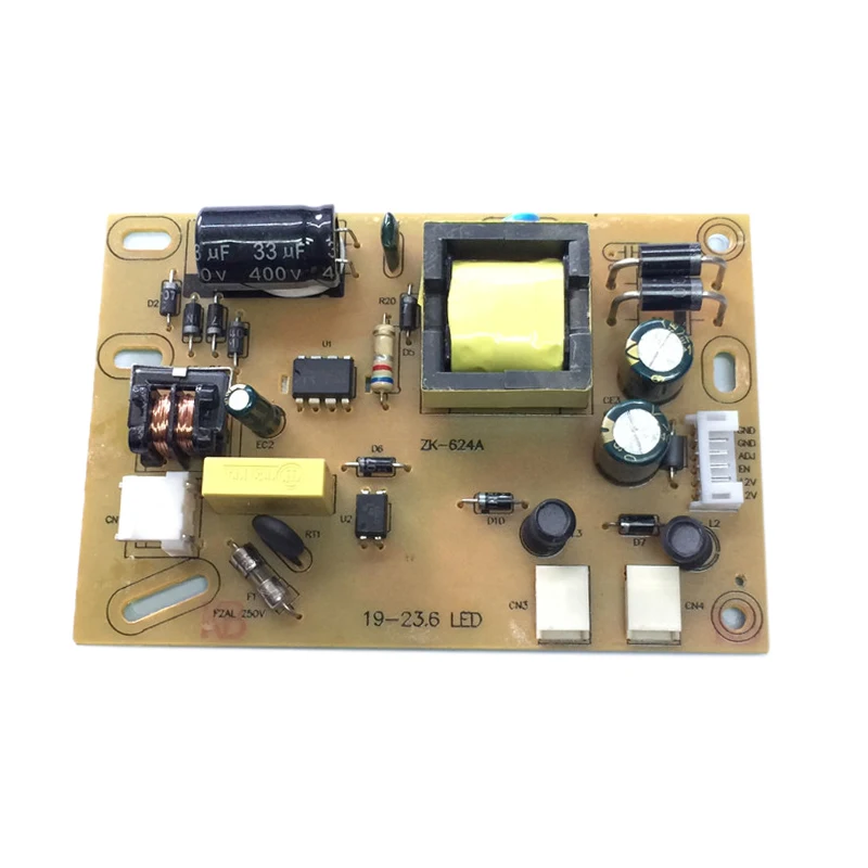 

OPQ-ZK-324B JMX-002 220V Power and Backlight 2 in 1 Adapter Converter Board for 19-23.6 Inch LED 2 Lamp Panel LVDS with 6P Cable