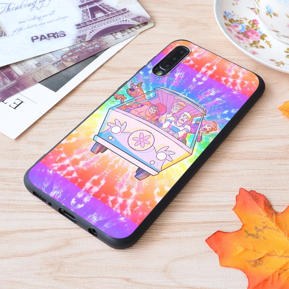 

Trippy Scooby Doo Print Soft Silicone Matt Case For Samsung Galaxy S Note and Galaxy A