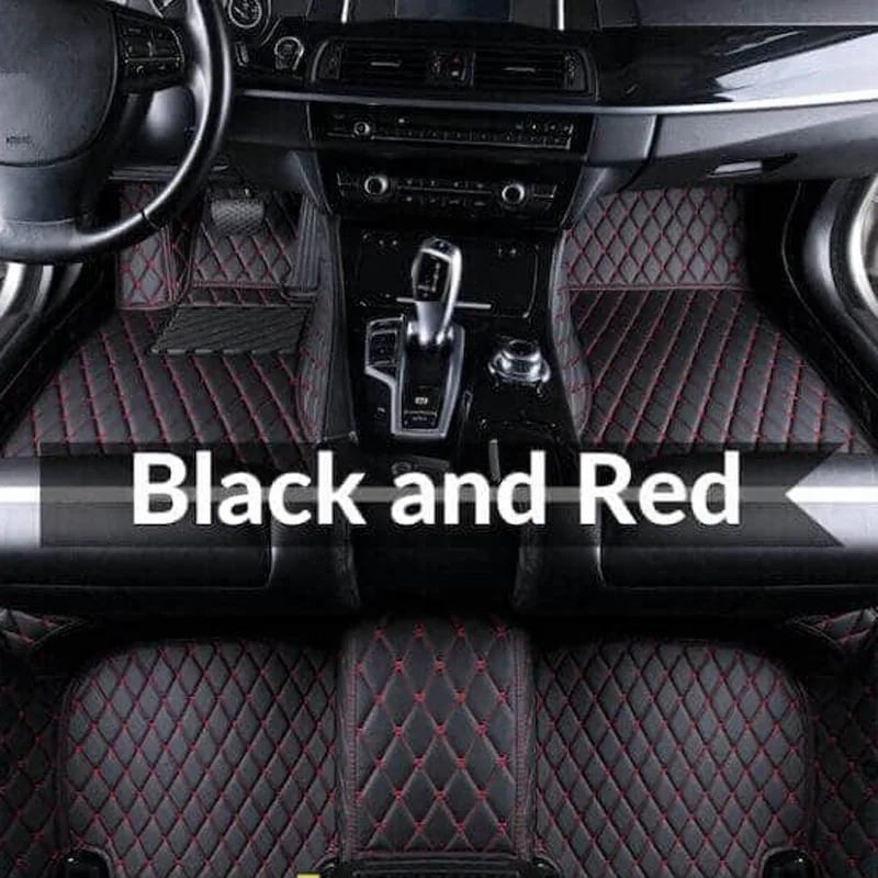 Индивидуальный автомобильный напольный коврик для ног JAGUAR X-type, Super V8, I-pace, S-type, высококачественный кожаный автомобильный комплект напольных ковриков