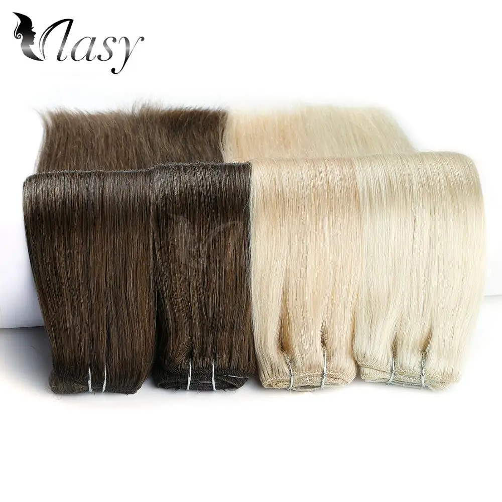 Vlasy 20'' 7pcs/set Remy Clip On Extensions Seamless Straight Double Drawn Clip In Human Hair Extensions 130g/pc 16 clips