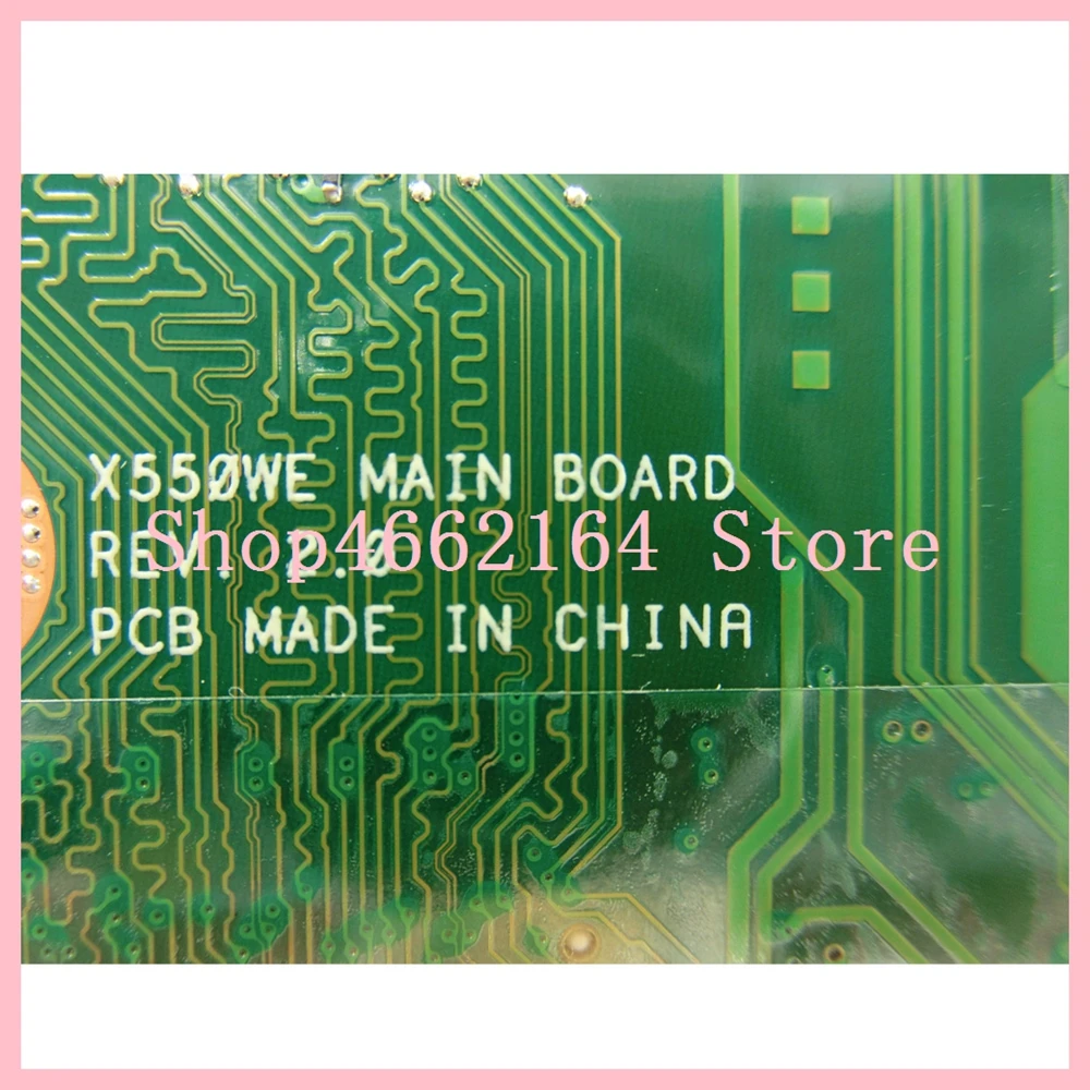 X550WAK материнская плата для ноутбука ASUS X550WA E1-2100CPU 2 Гб Оперативная память Материнская плата ноутбука X550 X552W X550WE X550W D552W материнская плата для ноутбука тест