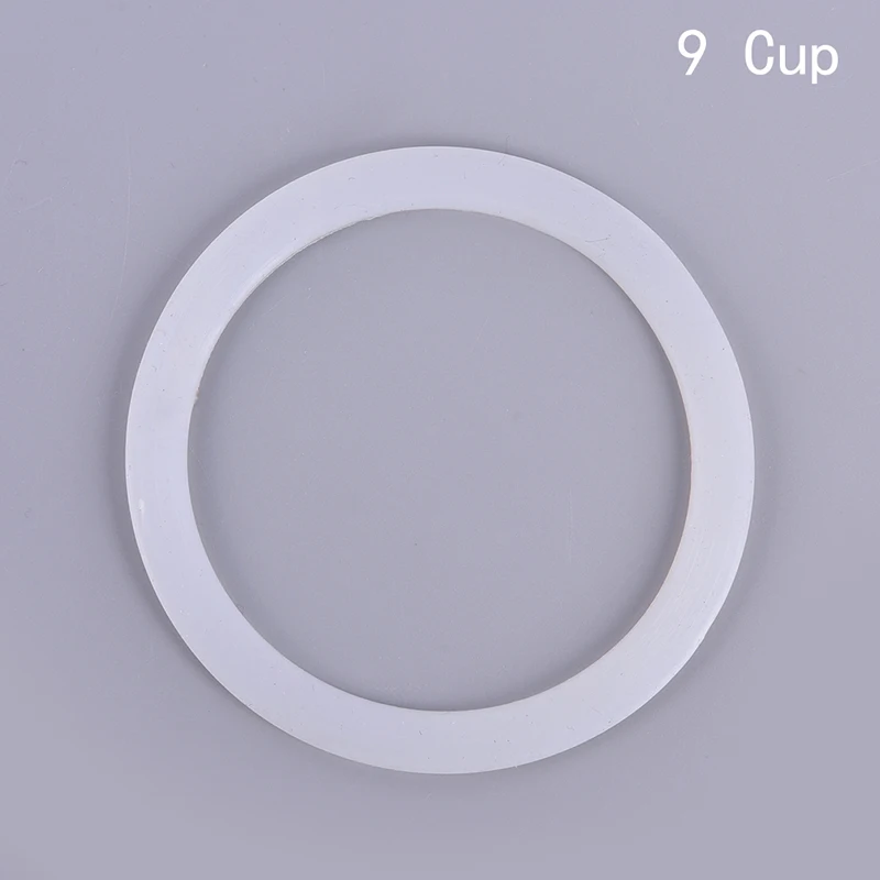Set of 2 Silicone Seal Rings - Flexible Washer Gaskets for Coffee Makers and Kitchen Accessories