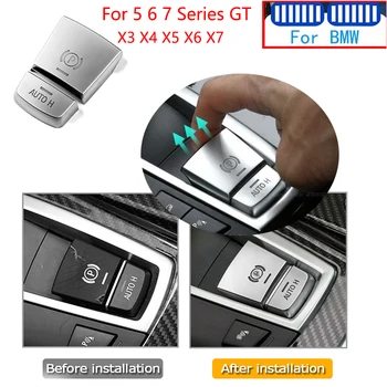 

Car Multimedia H P Electronic handbrake Button Covers Stickers For BMW F10 F07 F12 F01 X3 F25 X4 F26 X5 F15 X6 F16 F11 F18 F02
