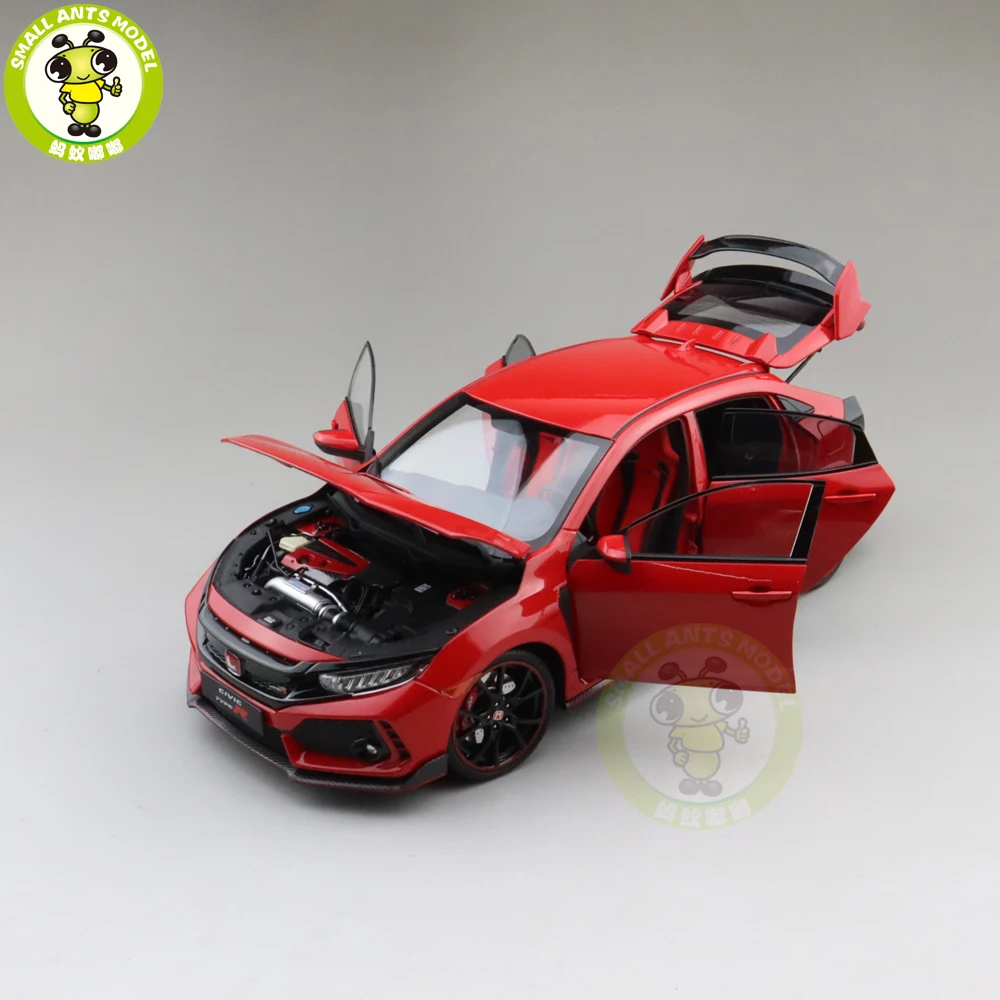 1/18 CIV IC type-R lcd модели типа R литая модель автомобиля игрушки подарки для мальчиков девочек