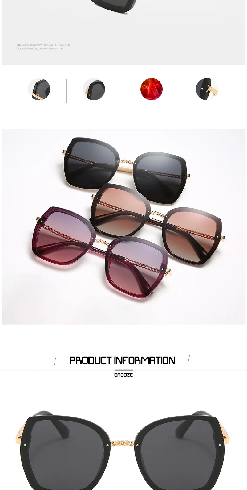 偏光太阳镜_女士偏光太阳镜-大框渐变墨镜-圆脸显瘦潮人太阳485---阿里巴巴_02