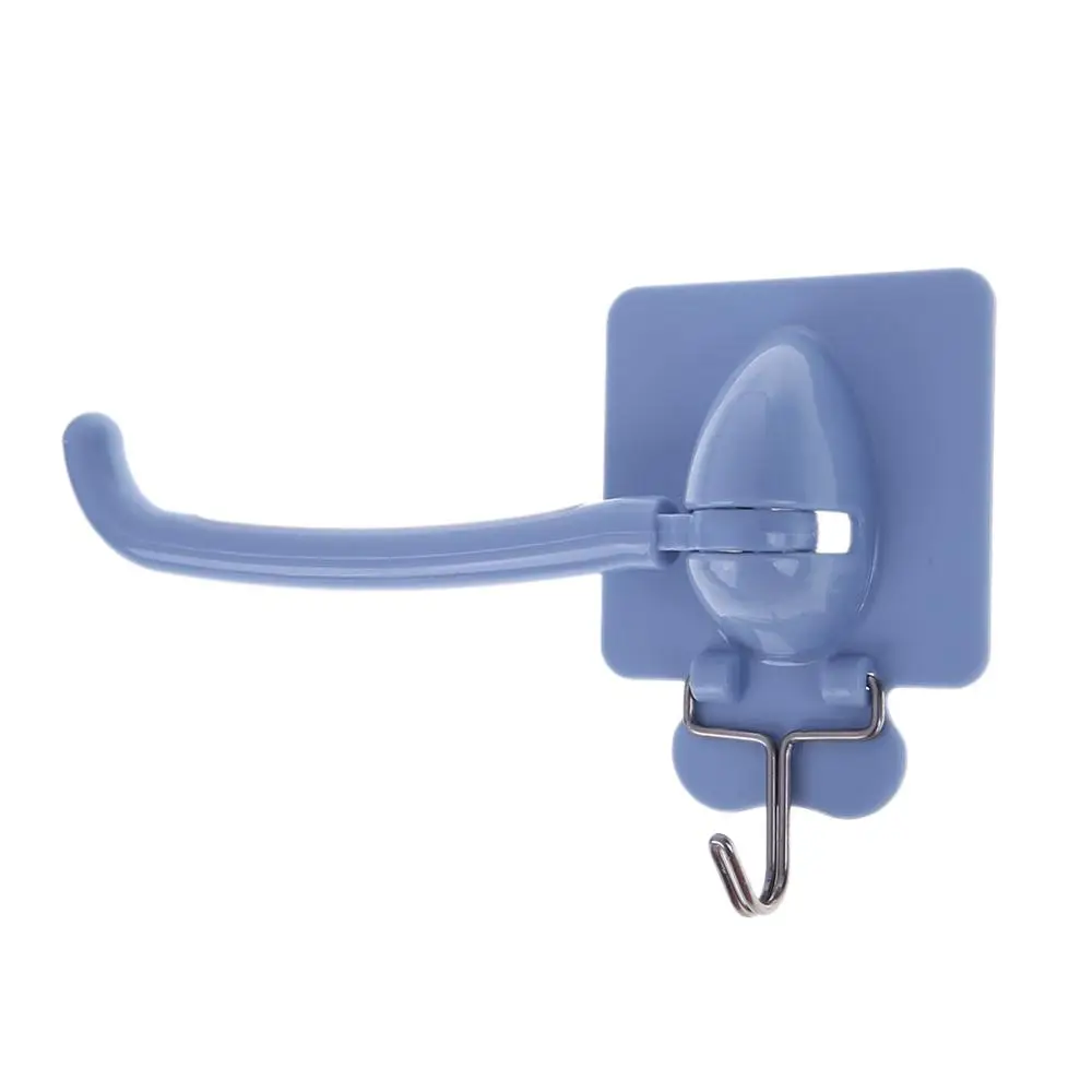 Multi-use Rotary Hook Towel Rack Dryer Shelf Kitchen Bathroom Organizer Bathroom Hardware Towel Racks with Hook
