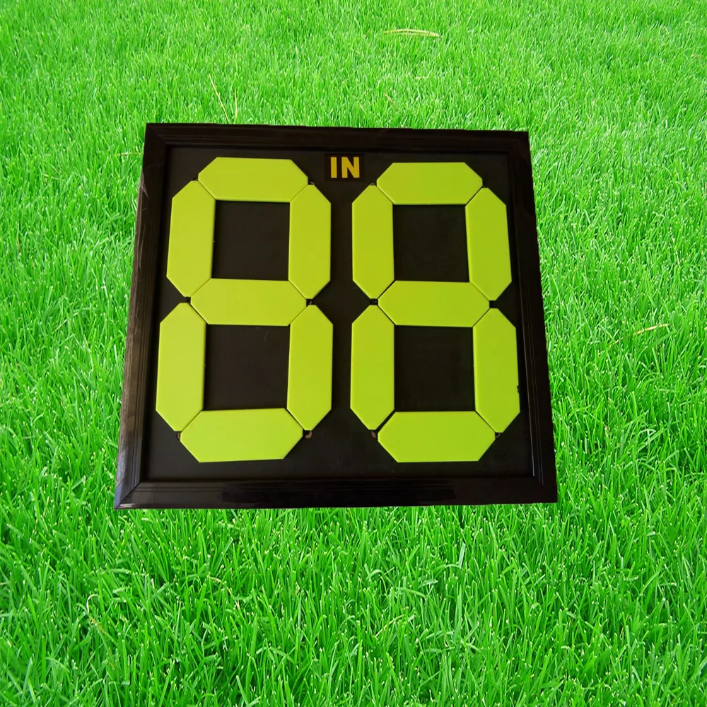 

Football Substitution Board Two-Sided Manual Football Substitution Board Referee for Football Substitution Board