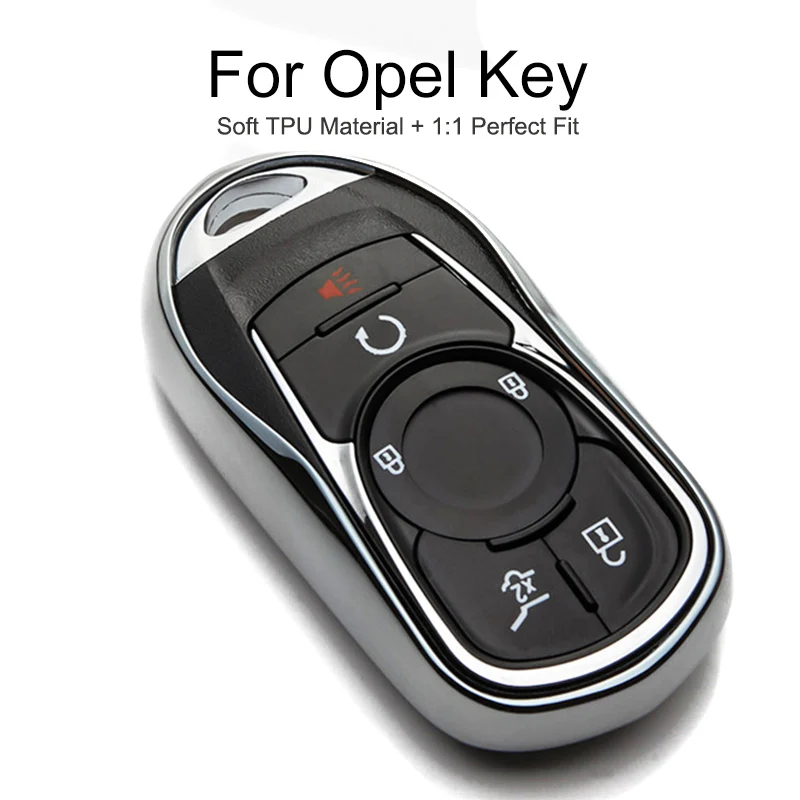 

TPU Protection Car Key Cover Case Cap For Opel Astra K Mokka Antara Signum Zafira A Meriva Combo C Key Chain Ring Accessories