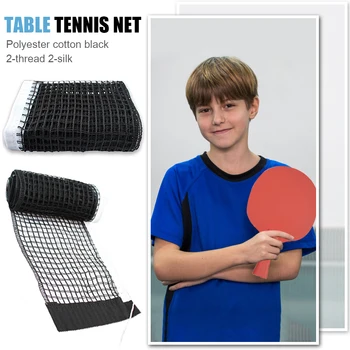 

Table Tennis Net Ping Pong Sports Equipment Accessories Rack Replacement Mesh for Outdoor Easy Sporting Decoration
