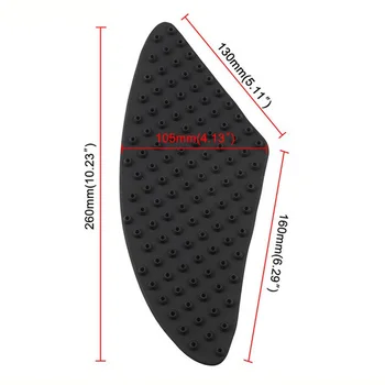 

Motorcycle Side Pad Sticker Black Non-slip Replacement Parts Accessories