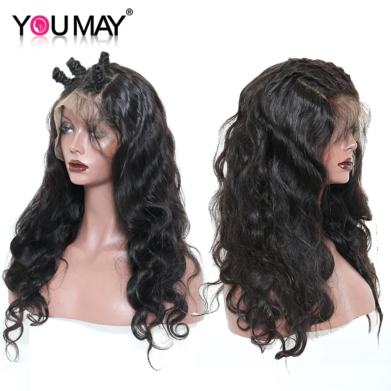  13x6 Lace Front Human Hair Wigs For Women 250% Density Brazilian Body Wave 360 Lace Frontal Wigs Pr