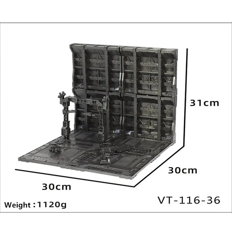 VT Hangar Garage Frontline Base Scene Vt-116-1 for Bandai Gundam Combined for sale online 