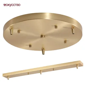 Image for Golden Ceiling Disc Long Strip Round 3 Holes Heads 