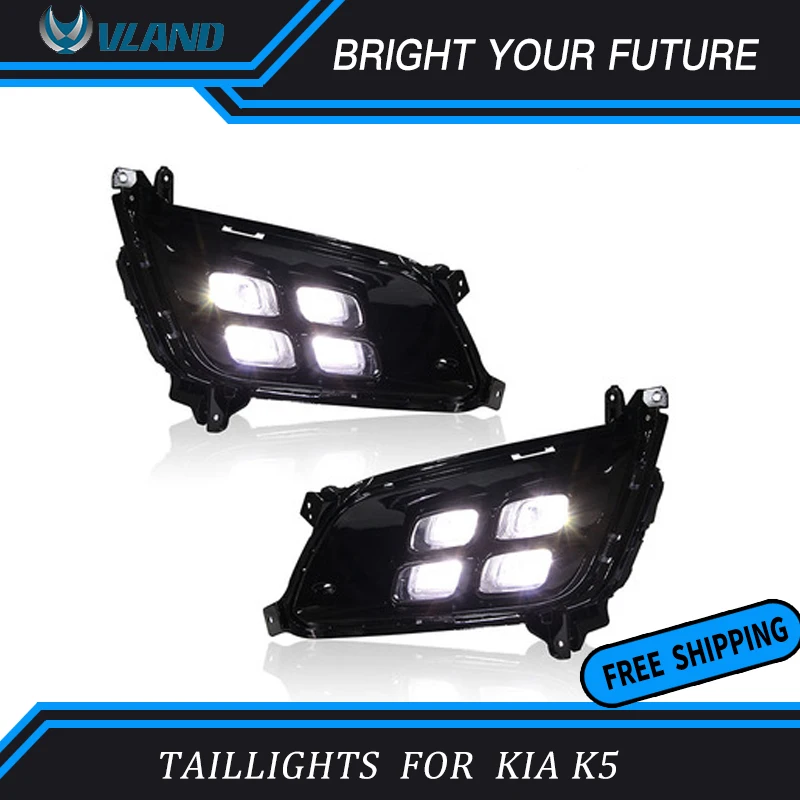 

Car LED Daytime Running Light For KIA Optima K5 2013 2014 2015 Daylights With Fog Light