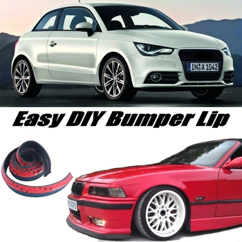 

NOVOVISU Bumper Lip Lips For Audi A1 2010~2016 / Front Skirt Deflector Spoiler / The Stig Recommend Body Kit + Strip
