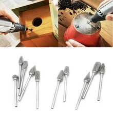 Mèches rotatives en carbure de tungstène 3x6mm, fraises rotatives, meulage du métal et du diamant, fraises pour le travail du bois, 1/8