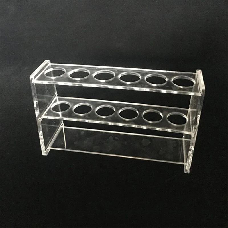 Supporto Per Provette In Plexiglass Colorimetrico Supporto Per Provette In Plexiglass 10 Ml * 6 Fori Diametro 16 Mm Forniture Per Laboratorio Chimico