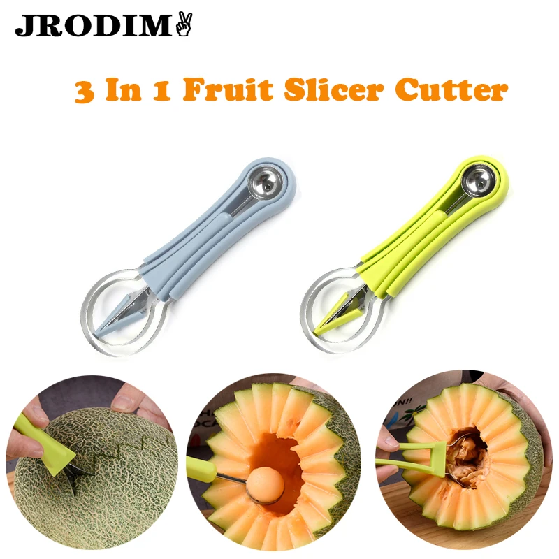 Creative Ice Cream Dig Ball Scoop Spoon Baller DIY Assorted Cold Dishes Tool Watermelon Melon Fruit Carving Knife Cutter Gadgets | Дом и сад