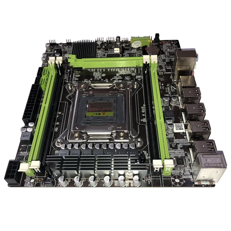 X79 материнская плата Lga 2011 4xDdr3 двухканальный 64 Гб памяти Sata 3 0 Pci E 8Usb для настольных ПК Core I7 Xeon E5|Материнские