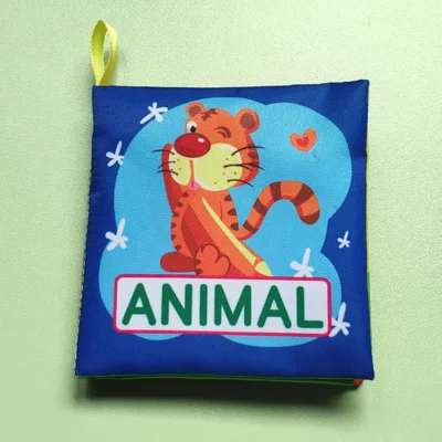 2019 Soft Cloth Books for Baby Boys Girls Cute 0~12 Months Baby Books Rattle Toy Crib Cloth Infant Kids Early Development Toys 2