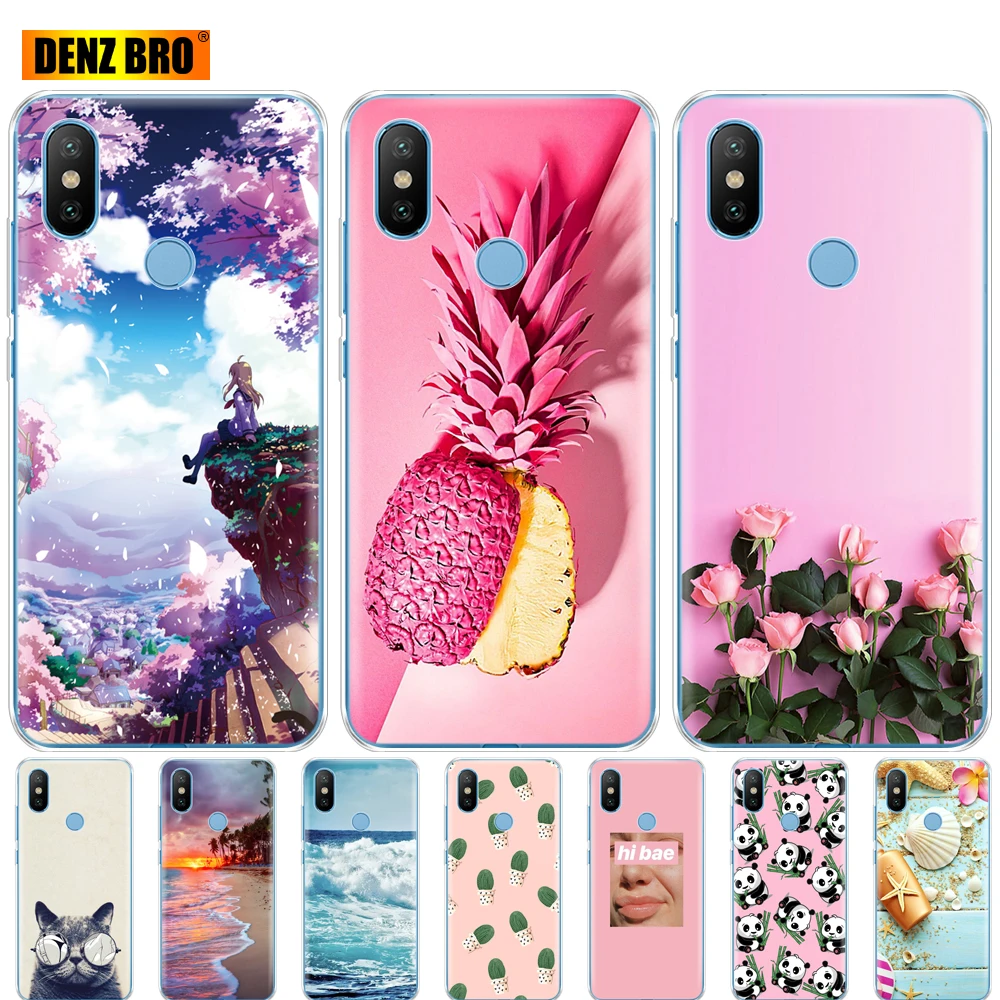 Чехол для Xiaomi Mix 2 S силиконовая Мягкая задняя крышка из ТПУ Для Mi чехлы телефонов