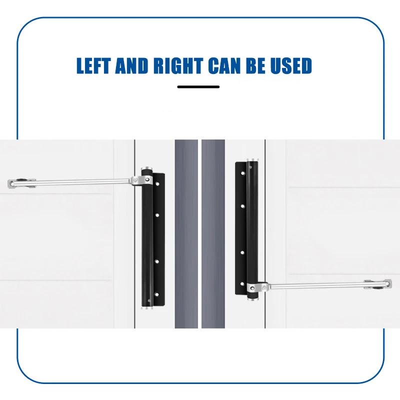 90 Degrees Automatic Door Closer, within the Positioning Stop Buffer, Adjustment, Soft Close, Silent Furniture Hardware