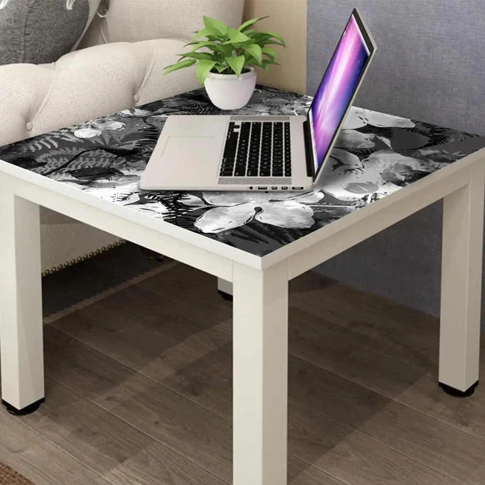 

PVC Waterproof Oil Proof Self-adhesive Film Table Decals Desk Sticker Home Decoration suitable for table European Style
