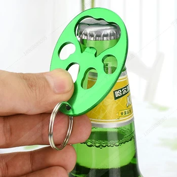 

Wholesale 100pcs Metal pawprint beer bottle opener cheap bulk bottle opener keychain