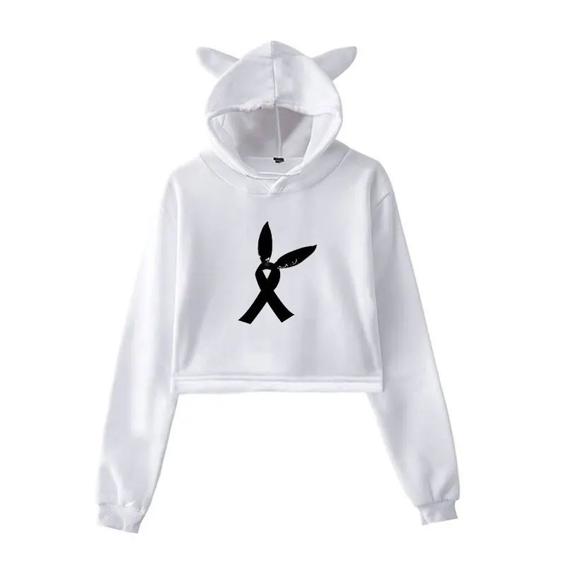 Kawaii Hoodie 3 Женские толстовки с капюшоном Ariana Grande; толстовки с принтом для девочек; сезон осень-зима; пуловер с длинными рукавами; женская спортивная одежда; Прямая поставка; одежда - Цвет: Kawaii Hoodie 3
