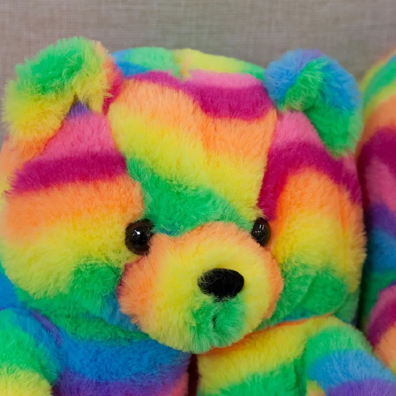 Теплые женские шлепанцы Мультяшные хлопковые тапочки Cute смешной плюшевый мишка