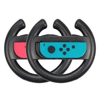 

2 Pcs For Nintend Switch Ns Joy-con Controller Racing Steering Wheel Handle Grip Nintendoswitch Handle Grips Game Accessories
