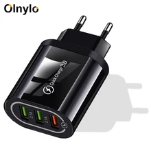 Quick Charge 3,0 USB зарядное устройство для huawei mate 30 Быстрая Зарядка адаптер для iPhone11 samsung S9 Xiaomi QC2.0 зарядное устройство для мобильного телефона