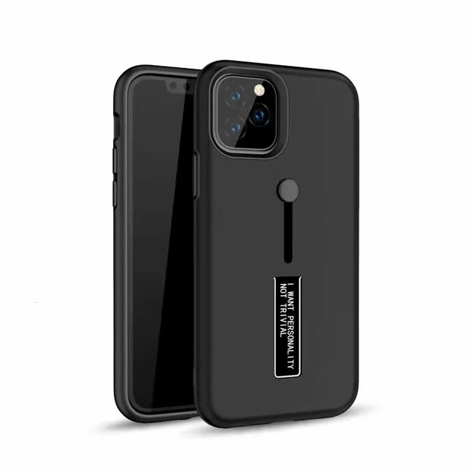 50 шт. чехол для телефона Apple iPhone 11 Pro Max XS XR X 8 7 6 6S Plus SE 5 5S модное кольцо для пальца ремешок чехол подставка Броня чехлы