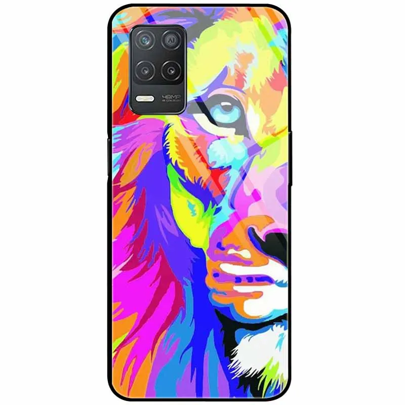 Tempered Glass Hard Protective Back Cover - Cute Design