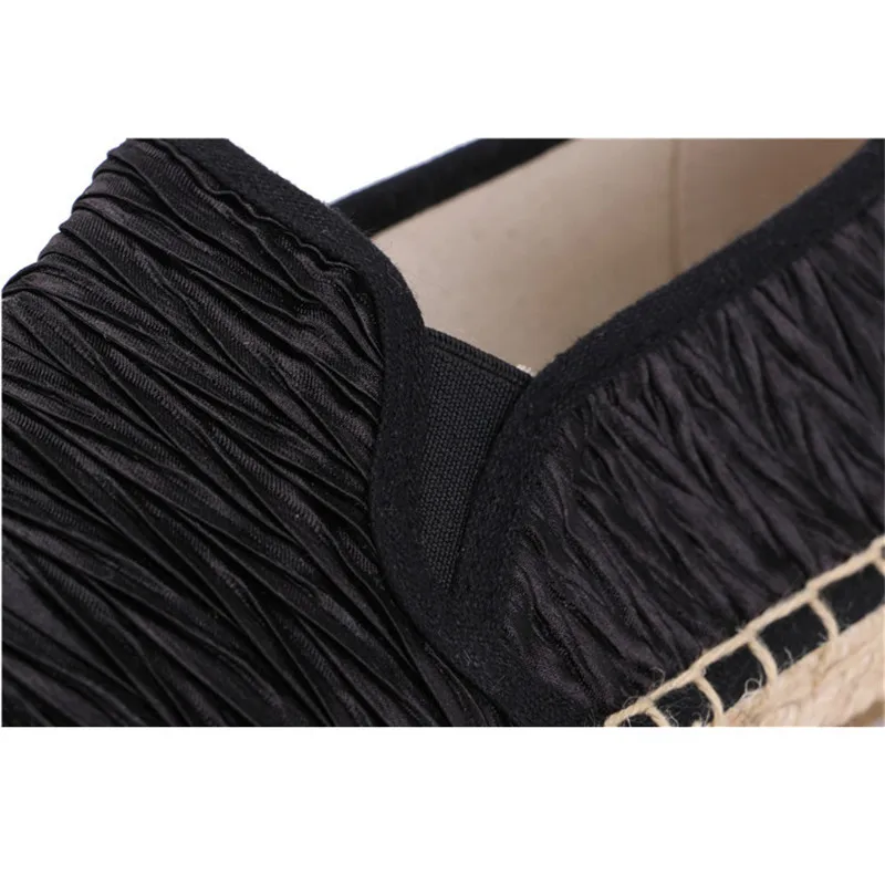 2020 New Spring Summer Women Flats Espadrilles Shoes Swing Slip On Straw Fisherman Shoes Round Toe Rope Lady Flats Loafers Shoes (8)