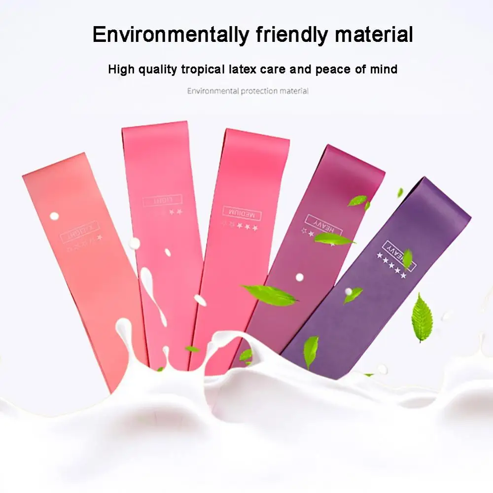 Эспандер, латексный Эспандер для йоги, резиновая петля для тренировок, фитнес, резинки, градиентный дизайн, стильный внешний вид