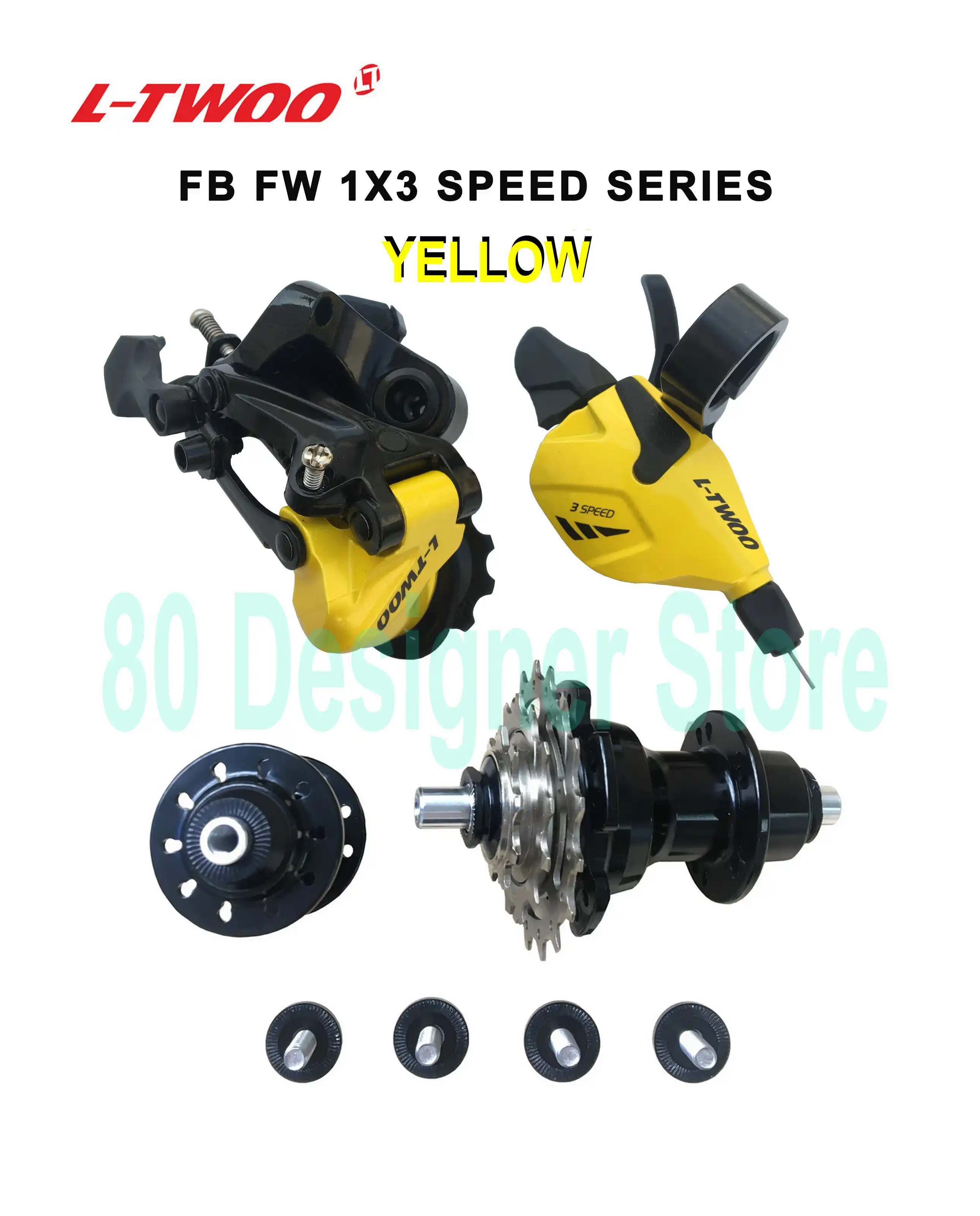 3 speed rear derailleur