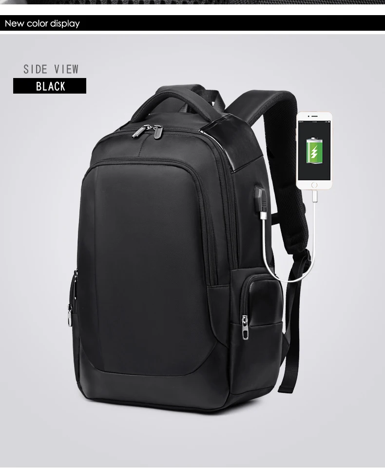 Лидирующий бренд Carry-On, 15,6 дюймов, мужская и женская сумка, для средней школы, USB зарядное устройство, порт, бизнес, путешествия, ноутбук, рюкзаки, подарок, Mochila Feminina