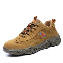 Рабочая обувь для мужчин; Рабочая обувь; сезон осень-зима; противоскользящие легкие дышащие дезодорирующие рабочие туфли