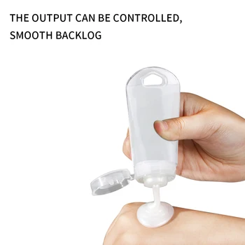 

50ml Liquid Soap Foam Refillable Bottles Foaming Bottle Jar PET Travel Clear Squeezed Hand Sanitizer Dispenser Bottle