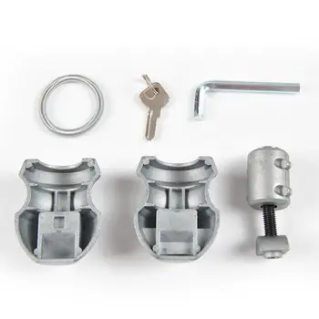

1Set Trailer Parts Accessories Metal Hitch Ball Lock Universal Coupling Tow Caravan Lock 50x62mm