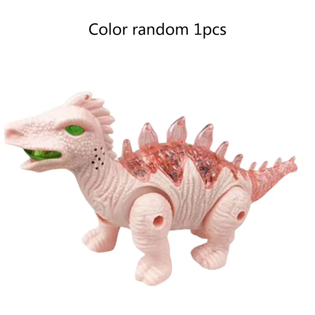 Маленький стегозавр, поводок, игрушка, Электрический канат, динозавр, светильник, музыкальная ходьба, кукла, детская игрушка, динозавр