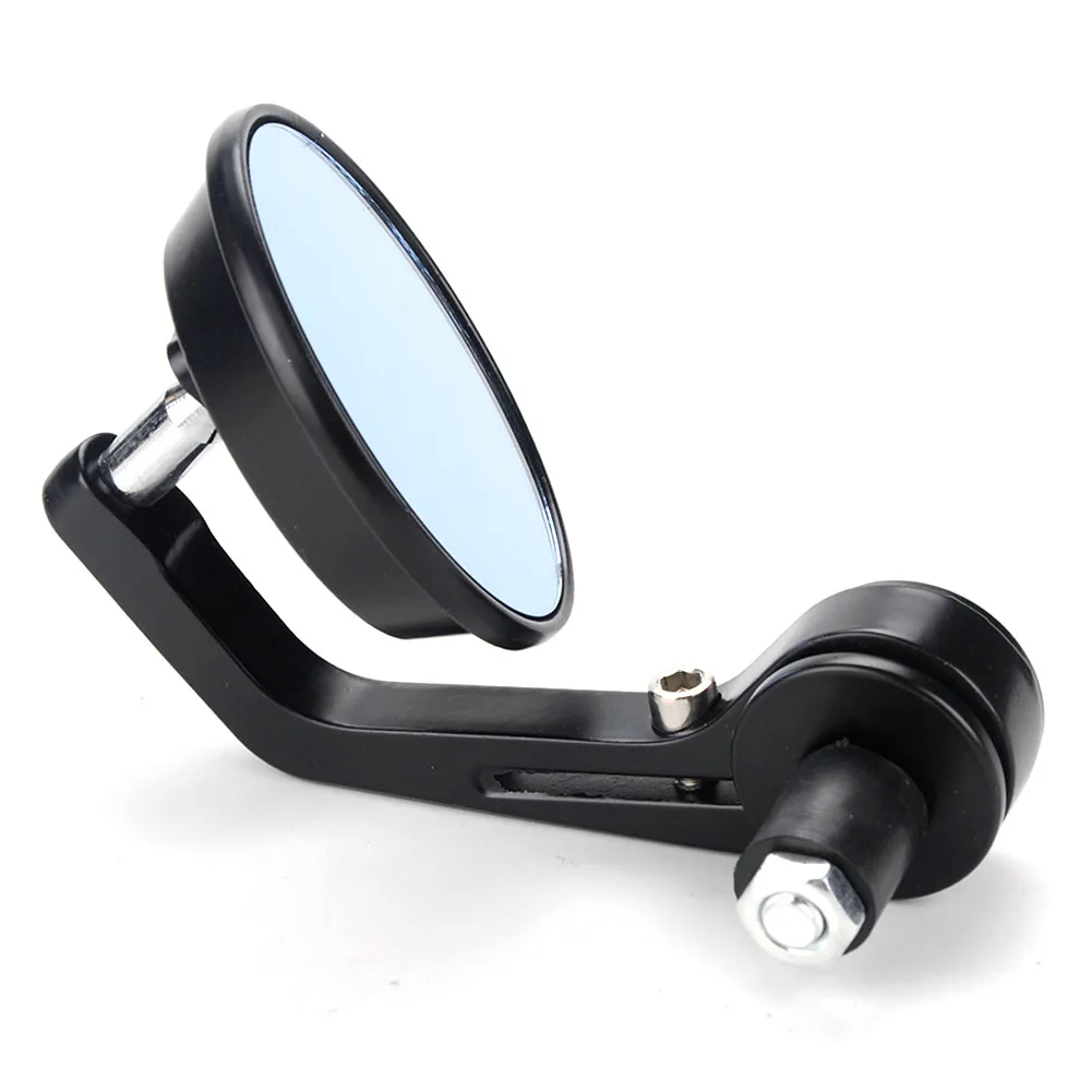 For Right Side Aluminum Round Bar End Rear View Mirror Motorcycle Bike Crusier Chopper ATV | Автомобили и мотоциклы