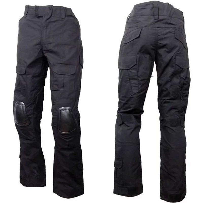 Gen2 Gevechtsbroek Tactische Broek Met Kniebeschermers Training Cargo Zwarte Mannen Airsoft Bdu Broek Slagveld Jachtbroek