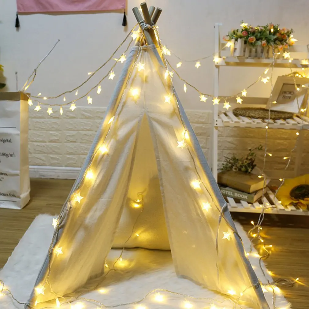 

Christmas LED Light String Fairy Lights Snowflake Tree Christmas Home Decor