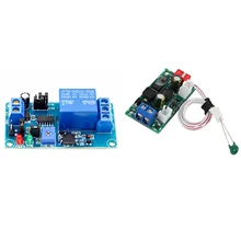 Module de commutateur de retardement de relais de 12V cc, Module de commutateur de retardement marche/arrêt et Module de ventilateur de contrôle de température de Thermostat électronique