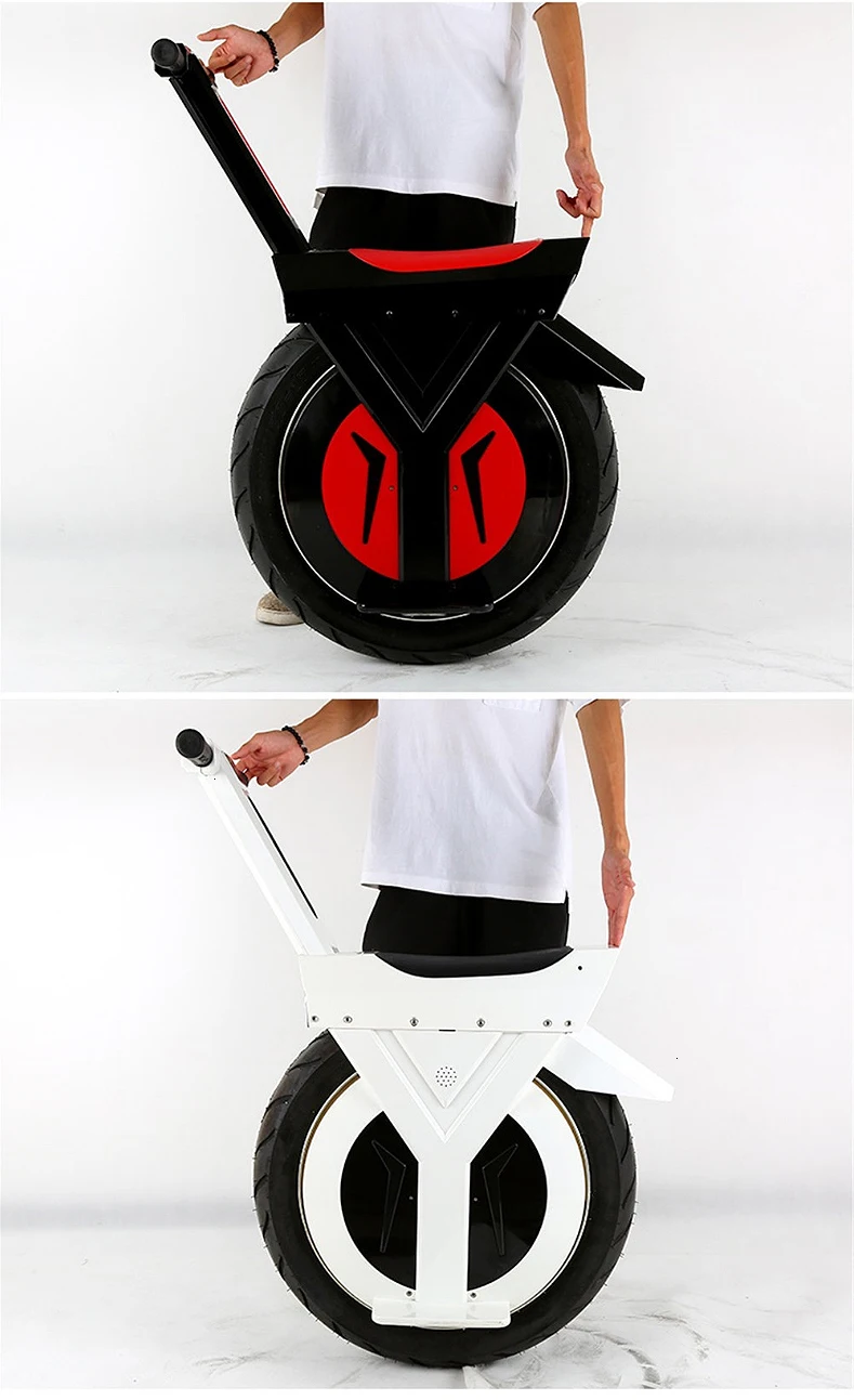 Daibot Electric Scooter 60V One Wheel Self Balancing Scooters 17 Inch Brushless Motor 500W Electric Unicycle Scooter For Adults  (12)