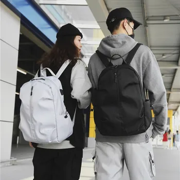 

New fashion trend backpack casual simple style backpack nylon cloth backpack unisex backpack large capacity travel backpack